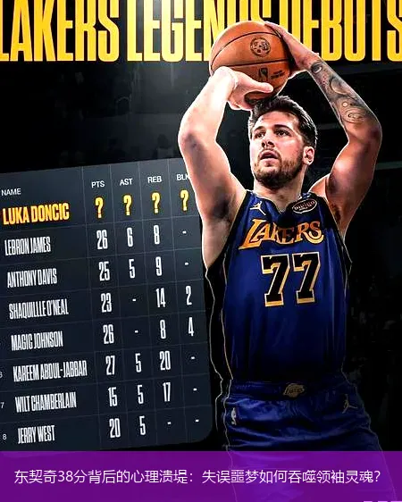 东契奇38分背后的心理溃堤：失误噩梦如何吞噬领袖灵魂？